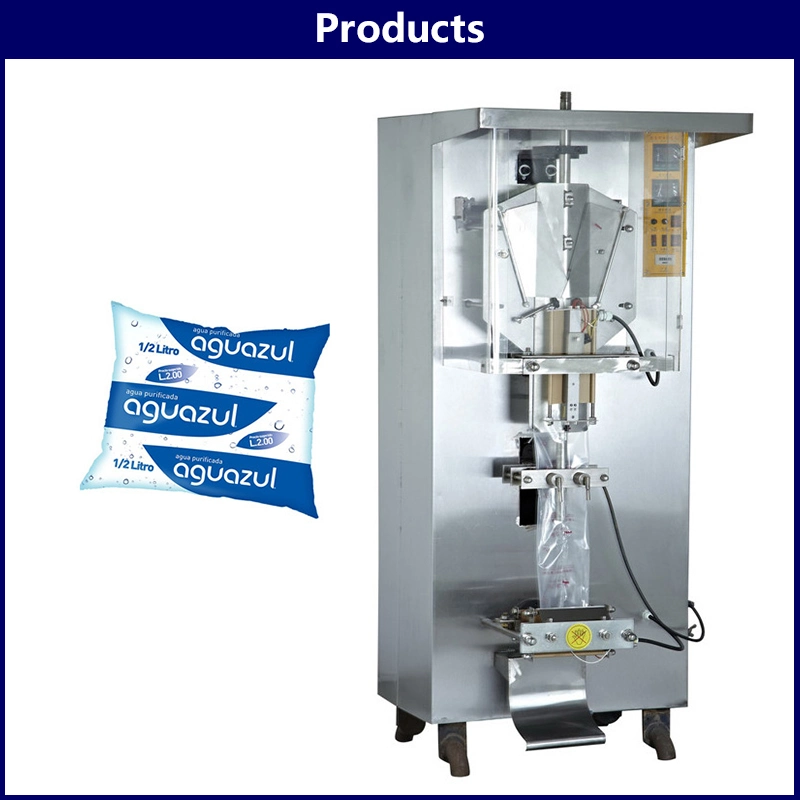 Automatic Milk Juice Oil Water Liquid Pouch Filling Sealing Packing Machine Ah-1000