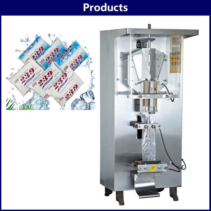Automatic Milk Juice Oil Water Liquid Pouch Filling Sealing Packing Machine Ah-1000