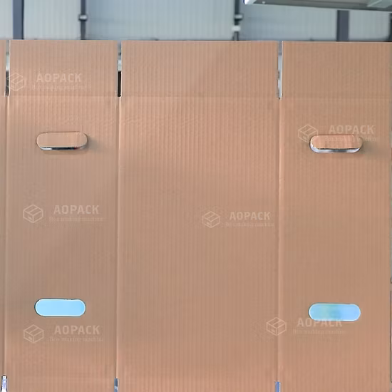 Aopack New Packing Case Making Machine Carton Box Maker on Demand Packaging
